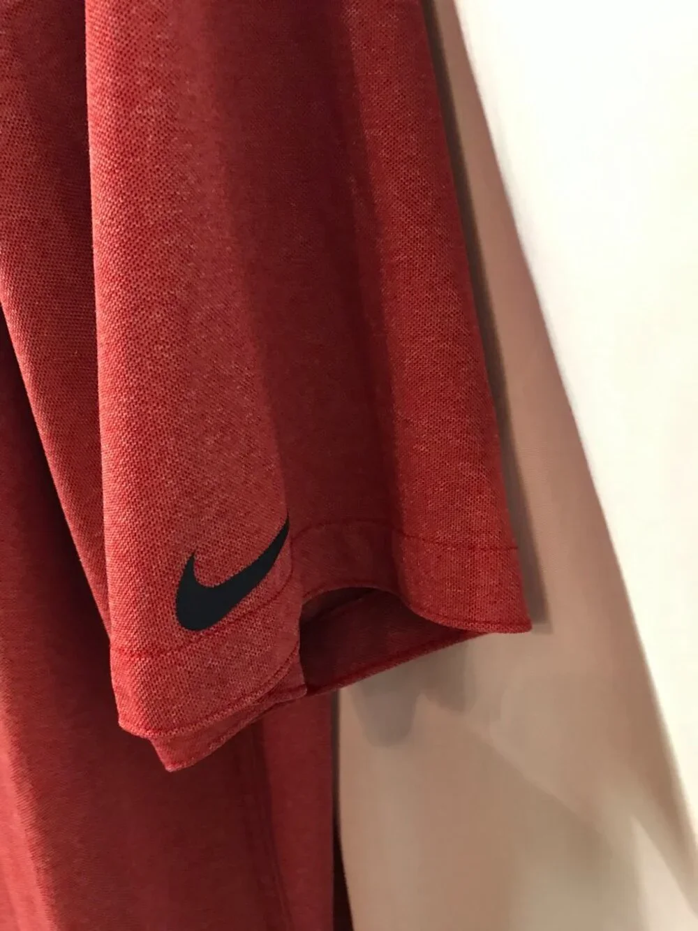 Nike Washington Nationals Activewear Athletic Sport Cut Polo Shirt